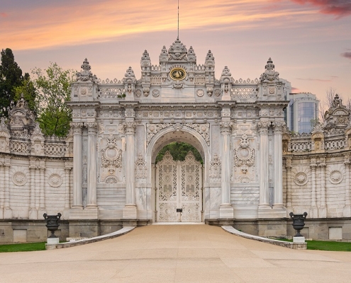 معرفی کاخ دلمه باغچه در استانبول