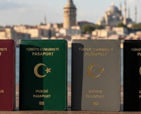 انواع پاسپورت ترکیه